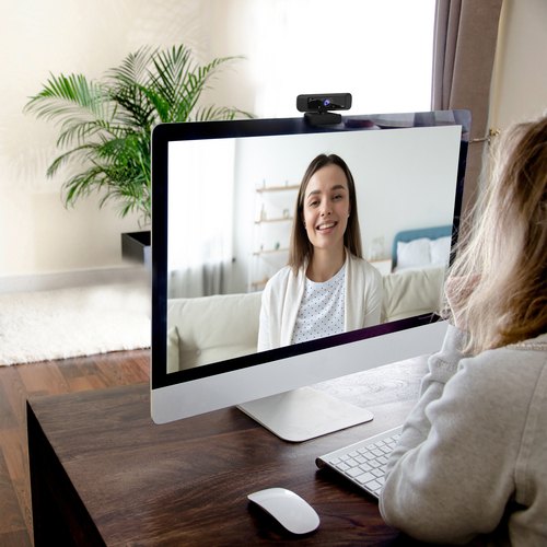j5create JVCU100-N USB™ HD Webcam met 360° Rotatie