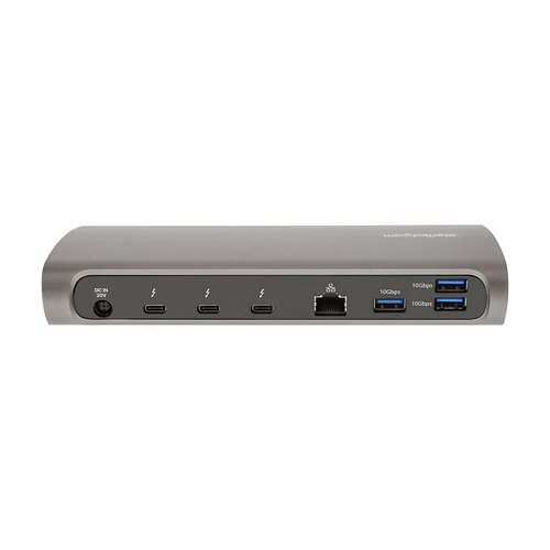 StarTech.com Thunderbolt 4 Dock, 96W Power Delivery, Single 8K/Dual Monitor 4K 60Hz, 3xTB4/USB4 ports, 4xUSB-A, SD, GbE, Thunderbolt 4 Docking Station voor Windows of TB3 MacBook, 0.8m Kabel