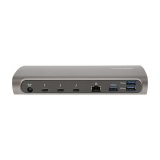 StarTech.com Thunderbolt 4 Dock, 96W Power Delivery, Single 8K/Dual Monitor 4K 60Hz, 3xTB4/USB4 ports, 4xUSB-A, SD, GbE, Thunderbolt 4 Docking Station voor Windows of TB3 MacBook, 0.8m Kabel