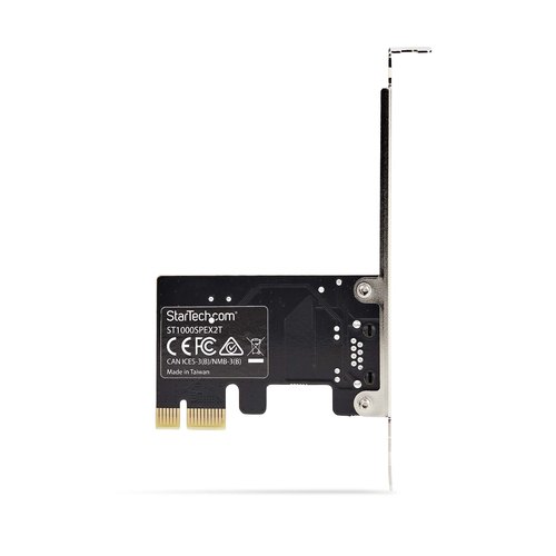 StarTech.com 1-Port Gigabit PCIe Ethernet Adapter Kaart, 1Gbps PCIe Netwerkkaart, 10/100/1000Mbps PCI Express NIC, Realtek RTL8111H, Windows en Linux, TAA