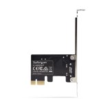 StarTech.com 1-Port Gigabit PCIe Ethernet Adapter Kaart, 1Gbps PCIe Netwerkkaart, 10/100/1000Mbps PCI Express NIC, Realtek RTL8111H, Windows en Linux, TAA