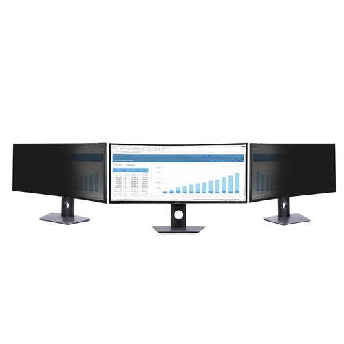 StarTech.com Privacy Filter voor Dell P3424WE Ultra-Wide 21:9 Curved Monitor, Dubbezijdige Filter Mat/Glanzend, Computer Monitor Screen Protector, TAA-Compliant