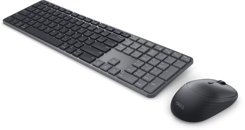 DELL Pro 7 Slim KM726 toetsenbord Inclusief muis Thuis/Werk RF-draadloos + Bluetooth QWERTY US International Zwart