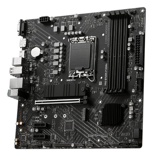MSI PRO B760M-P DDR4 moederbord Intel B760 LGA 1700 micro ATX