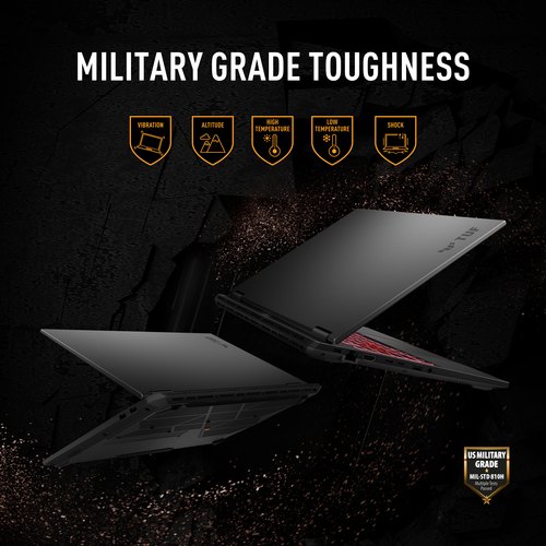 ASUS TUF Gaming A16 FA608UP-RV017W AMD Ryzen™ 7 260 Laptop 40,6 cm (16") Full HD+ 16 GB DDR5-SDRAM 1 TB SSD NVIDIA GeForce RTX 5070 Wi-Fi 6E (802.11ax) Windows 11 Home Zwart, Grijs AZERTY Belgisch