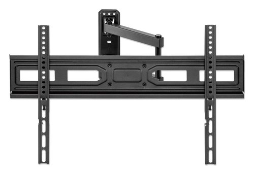Manhattan Wandbeugel voor TV’s en monitoren (Volledig Verstelbaar), voor schermen 32"–65", VESA-compatibiliteit: van 100x100 tot 600x400 mm (controleer de afmetingen van de vier montagegaten aan de achterzijde), max 35 kg, zwart, levenslange garantie