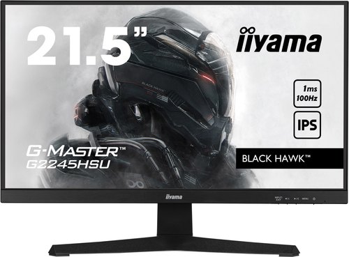 iiyama G-MASTER G2245HSU-B2 computer monitor 54,6 cm (21.5") 1920 x 1080 Pixels Full HD LED Zwart