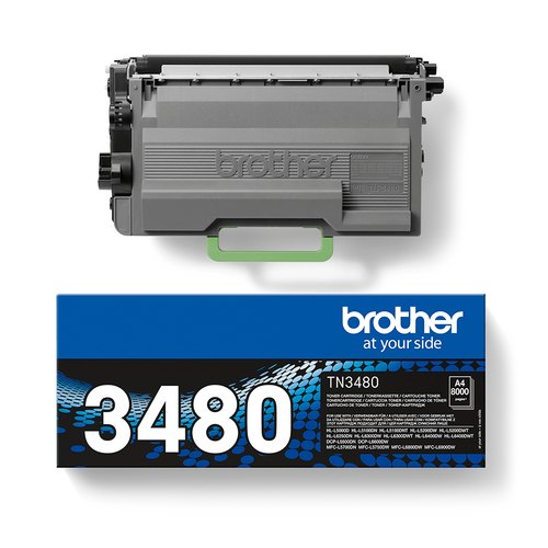 Brother TN-3480 tonercartridge 1 stuk(s) Origineel Zwart