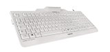 CHERRY KC 1000 SC toetsenbord Kantoor USB QWERTY Brits Engels Grijs