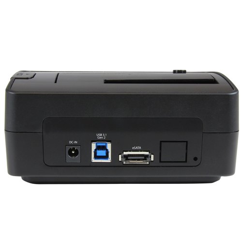 StarTech.com Single Bay USB 3.1 / eSATA naar SATA HDD Docking Station, USB 3.1 (10 Gbps) Hard Drive Dock, Externe 2.5/3.5" SATA III HDD/SSD Docking Station, Top-Loading Hard Drive Bay