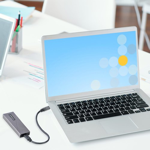 StarTech.com USB-C 10Gbps naar M.2 NVMe or M.2 SATA SSD Behuizing, Gereedschaploze Externe M.2 PCIe/SATA NGFF SSD Aluminum Case, USB Type-C&A Host Kabels, Ondersteunt 2230/2242/2260/2280