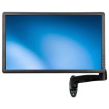 StarTech.com ARMPIVWALL flat panel bureau steun 76,2 cm (30") Muur Zwart