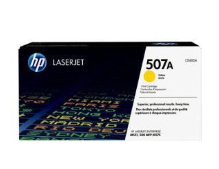 HP 507A originele gele LaserJet tonercartridge