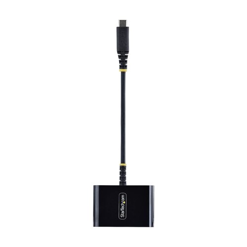 StarTech.com USB-C naar HDMI Multiport Adapter met 140W PD Charging, 4K 60Hz HDMI, USB 5Gbps Hub, Mini Dock voor MacBook / Dell / ThinkPad / HP / iPad / Tablets