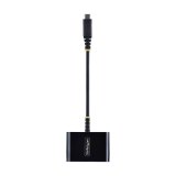 StarTech.com USB-C naar HDMI Multiport Adapter met 140W PD Charging, 4K 60Hz HDMI, USB 5Gbps Hub, Mini Dock voor MacBook / Dell / ThinkPad / HP / iPad / Tablets