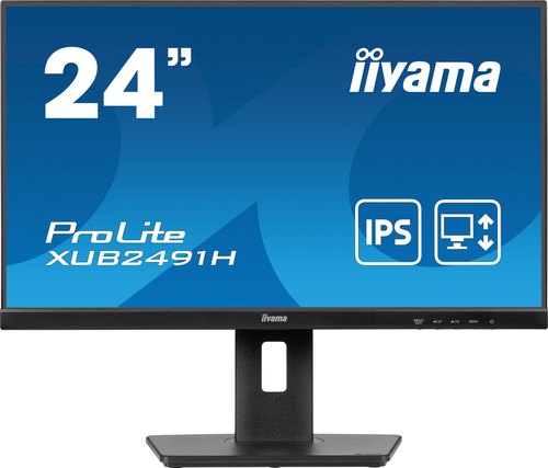 iiyama ProLite XUB2491H-B1 computer monitor 60,5 cm (23.8") 1920 x 1080 Pixels Full HD LED Zwart