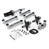 StarTech.com Dual Monitor Arm, Premium Scharnierende Bureau Monitor Beugel voor VESA Schermen tot 30" (10kg), Monitorsteun met Verstelbare Hoogte, Draaien/Kantelen/Zwenken, Klem/Doorvoertule, Zilver