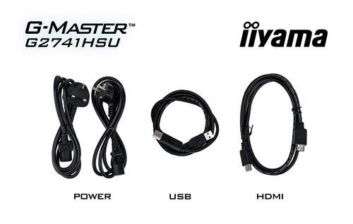 iiyama G-MASTER G2741HSU-B1 computer monitor 68,6 cm (27") 1920 x 1080 Pixels Full HD Zwart