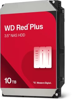 10TB RED PLUS 512MB CMR 3.5IN SATA 6 Gb/