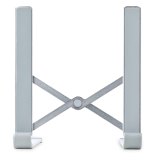 StarTech.com Inklapbare Laptopstandaard, Verstelbare Hoek, Ergonomische Laptophouder, Draagvermogen 10Kg, Ventileren/Kantelen/Verhogen, Aluminium Tablet/Laptop Steun/Riser/Staander