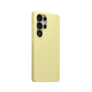 PanzerGlass CARE™ by ® Case Chardonnay w. Qi Compatible Samsung Galaxy S25 Ultra mobiele telefoon behuizingen Hoes Geel