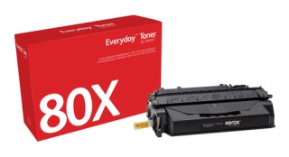 Everyday Zwart Toner compatibel met HP 80X (CF280X), High capacity