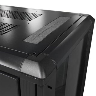StarTech.com 4 Post 25U Netwerkkast, Vergrendelbare 19" Patchkast voor Computer / AV / IT / Data Apparatuur, Server Rack voor Bureau/Thuis met Wielen & Verstelbare Montagerails