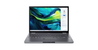 Acer Aspire Spin 14 ASP14-52MTN-55UB Intel Core Ultra 5 115U Hybride (2-in-1) 35,6 cm (14") Touchscreen WUXGA 32 GB LPDDR5x-SDRAM 512 GB SSD Wi-Fi 6E (802.11ax) Windows 11 Home Grijs AZERTY