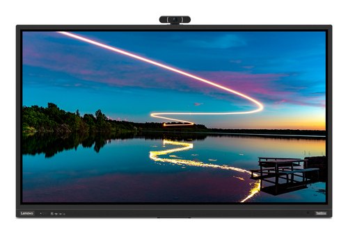 Lenovo ThinkVision T86 computer monitor 2,18 m (86") 3840 x 2160 Pixels 4K Ultra HD LED Touchscreen Zwart