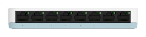 D-Link DGS-1008D/E netwerk-switch Unmanaged Gigabit Ethernet (10/100/1000) Wit