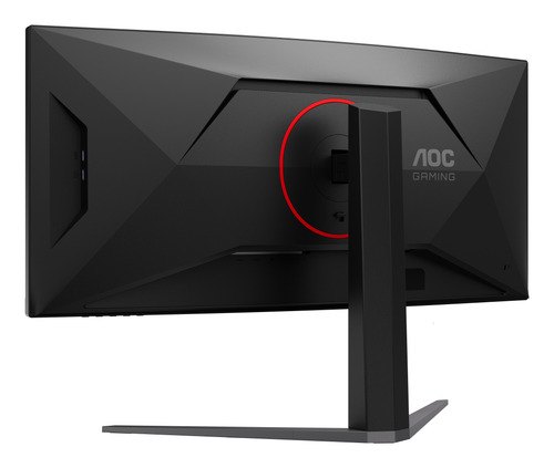 AOC G4 CU34G4ZCA computer monitor 86,4 cm (34") 3440 x 1440 Pixels Wide Quad HD Zwart, Rood