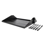StarTech.com 2U Rack Shelf - Universele Geventileerde 19 inch Server Rack Plank/Lade voor AV/Data/Netwerk Apparatuur – Cantilever/Uitkragende Ligger – Duurzaam Ontwerp – Max. 91kg - Diepte 35 cm (14”)