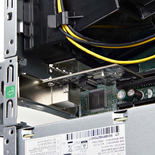 StarTech.com 1-Port Gigabit PCIe Ethernet Adapter Kaart, Low-Profile Netwerkkaart, 10/100/1000Mbps PCI Express NIC, Realtek RTL8111H, Windows en Linux, TAA