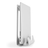 StarTech.com Laptopstandaard - 2-in-1 Laptopverhoger / Verticale Laptopsteun - Ideaal voor Ultrabooks & MacBook Pro/Air - Ergonomische Laptophouder met Ideale Kijkhoek - Zilver, Aluminum