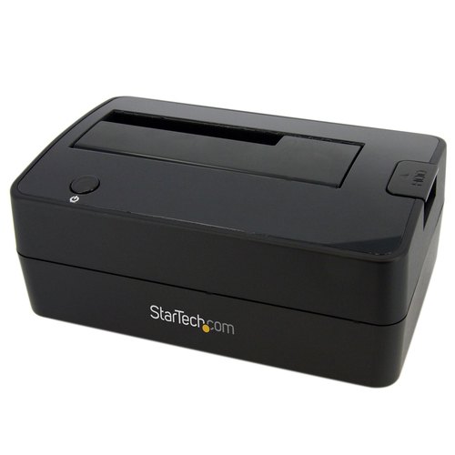 StarTech.com Single Bay USB 3.0 naar SATA HDD Docking Station, USB 3.0 (5 Gbps) Hard Drive Dock, Externe 2.5/3.5" SATA I/II/III HDD/SSD Dock Station, Hot-Swap Hard Drive Bay, Top-Loading
