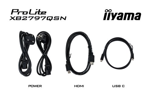 iiyama ProLite XB2797QSN-B1 computer monitor 68,6 cm (27") 2560 x 1440 Pixels Quad HD LCD Zwart