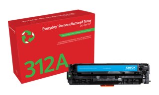 Everyday ™ Cyaan Remanufactured Toner van Xerox compatible met HP 312A (CF381A), Standaard capaciteit