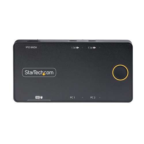 StarTech.com C2-H46-UC2-PD-KVM KVM-switch Zwart