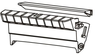 KIT FRONT BEZEL DISPENSER (DT)