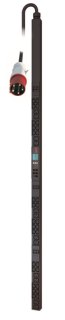 APC Rack PDU AP8886 - Metered, ZeroU, 32A, 400V, (30x) C13 & (12x) C19, IEC 309 32A 3Fase stekker