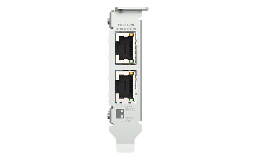QNAP QXG-10G2T netwerkkaart Intern Ethernet 10000 Mbit/s