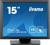 iiyama T1531SR-B1S computer monitor 38,1 cm (15") 1024 x 768 Pixels XGA LCD Touchscreen Zwart