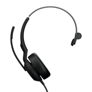 Jabra Evolve2 50 Headset Bedraad Hoofdband Kantoor/callcenter USB Type-C / USB Type-A Bluetooth Zwart