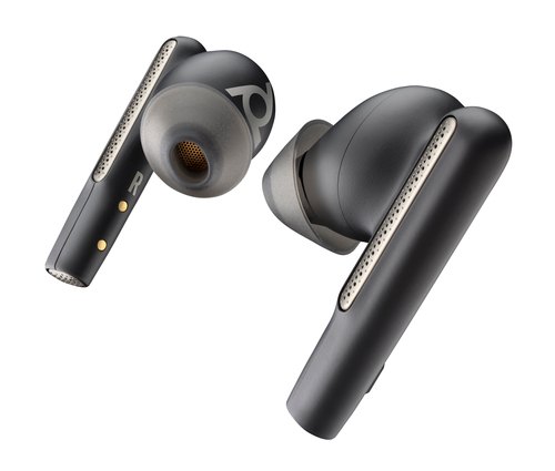 HP Poly Voyager Free 60+ UC Carbon Black Earbuds + BT700 USB-C-adapter + oplaadcase met touchscreen