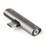 StarTech.com USB-C Audio & Oplaadadapter - USB-C Audio Adapter met 3.5mm TRRS Koptelefoon/Headset Jack en 60W USB Type-C Power Delivery Pass-through - Voor USB-C Telefoon/Tablet/Laptop