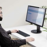 StarTech.com 24-inch 16:9 Anti Blauw Licht Filter, Blauw Licht Monitor Filter, Screen Protector voor 24in Computer Scherm, Vermindert oogvermoeidheid, Twee montageopties, TAA Compliant