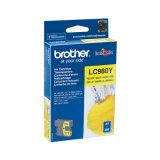 Brother LC980Y inktcartridge 1 stuk(s) Origineel Geel