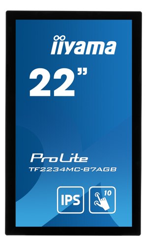 iiyama ProLite TF2234MC-B7AGB computer monitor 54,6 cm (21.5") 1920 x 1080 Pixels Full HD LED Touchscreen Multi-gebruiker Zwart