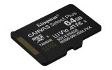 Kingston Technology 64GB micSDXC Canvas Select Plus Gen3 100R A1 enkel pakket zonder ADP