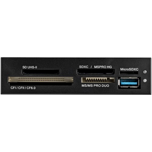 StarTech.com 3,5" Interne multi-kaartlezer met UHSII ondersteuning - USB 3.0 memory card reader